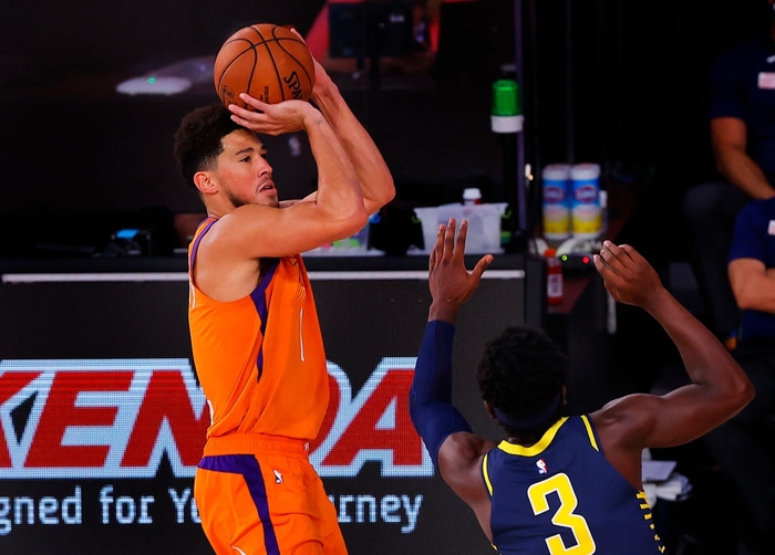 Nhớ lời Kobe Bryant dặn, Devin Booker tỏa sáng trong chuỗi trận toàn thắng của Phoenix Suns - Ảnh 1.