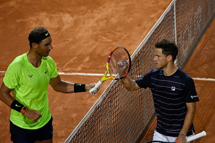 Nadal thua sốc, Djokovic thẳng tiến vào bán kết Rome Masters - Ảnh 6.