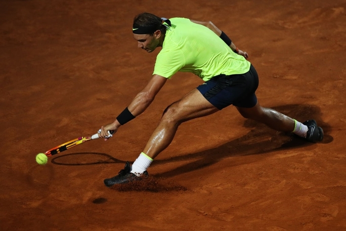 Nadal thua sốc, Djokovic thẳng tiến vào bán kết Rome Masters - Ảnh 3.