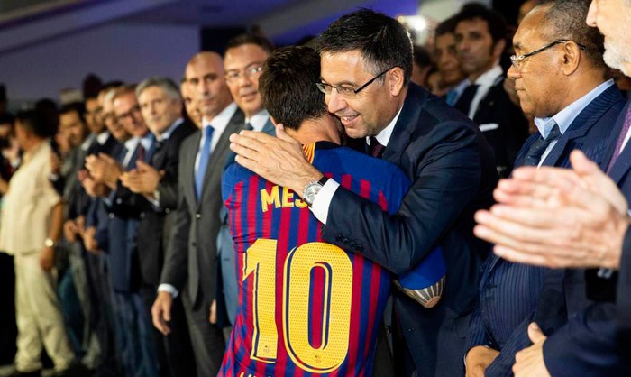 Chủ tịch Bartomeu: CLB nên ăn mừng vì giữ chân thành công Messi - Ảnh 1.