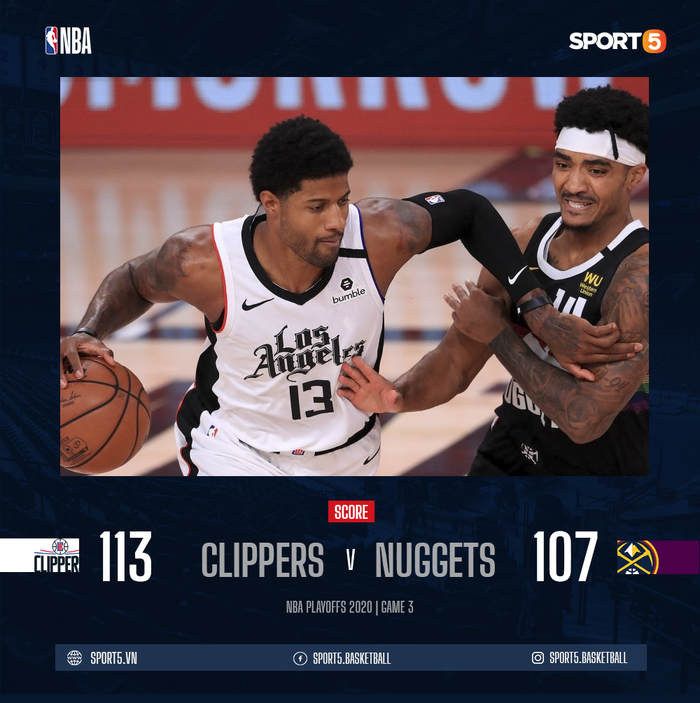 Denver Nuggets vứt đi chiến thắng trước Los Angeles Clippers bằng một hiệp 4 &quot;thảm họa&quot; - Ảnh 3.