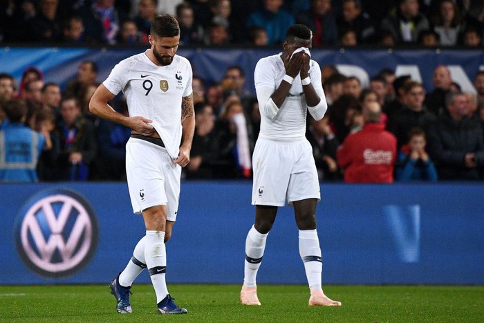 Nhà vô địch thế giới Pháp thoát thua hú vía nhờ bàn thắng phút 90 của Mbappe - Ảnh 5.