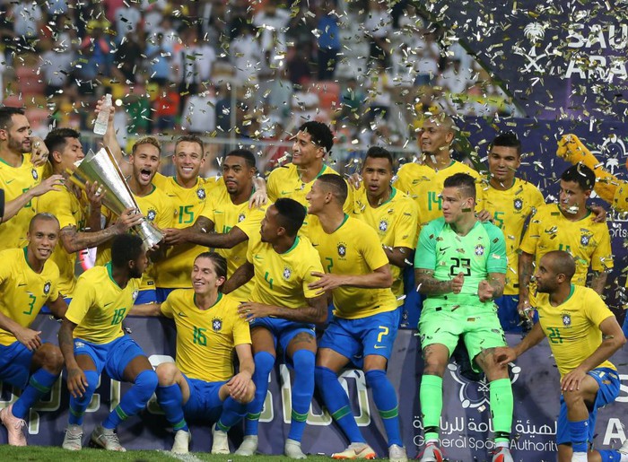 Đánh bại kẻ thù không đội trời chung, Neymar cùng đồng đội giành cúp Siêu kinh điển Nam Mỹ - Ảnh 2.