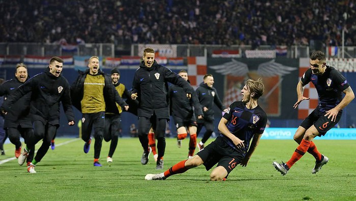 Thắng kịch tính Tây Ban Nha, Croatia tranh chung kết bảng UEFA Nations League với Anh - Ảnh 1.
