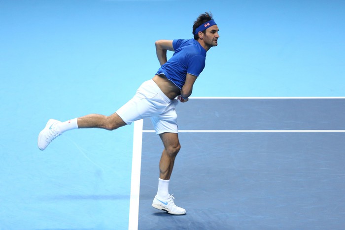 Federer biến thất bại trước tay vợt Nhật Bản thành động lực giành vé vào bán kết ATP Finals - Ảnh 4.