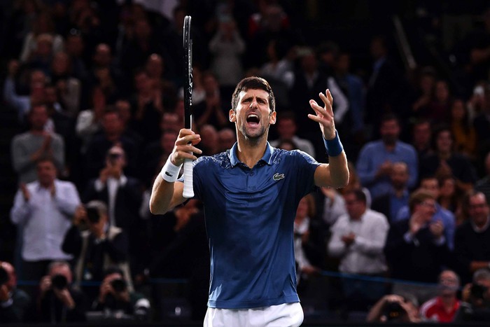 Djokovic mừng ngôi số 1 thế giới bằng chiến thắng kịch tính trước Federer - Ảnh 7.