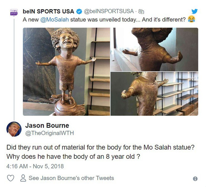 Chết cười với bức tượng xấu tệ của Salah được fan cứng người Ai Cập chế tạo - Ảnh 3.