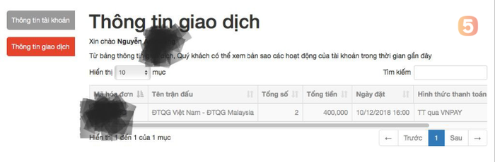 Chia sẻ bí quyết đặt mua thành công vé online trận chung kết lượt về Việt Nam - Malaysia - Ảnh 4.