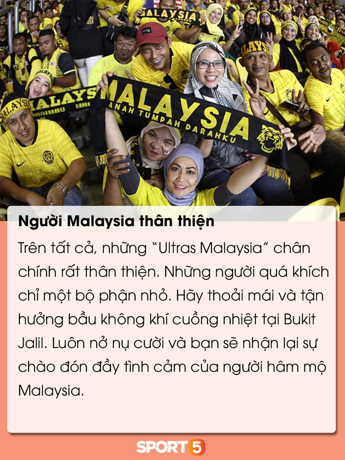 Những điều bạn cần lưu ý để tránh đổ máu khi đến Bukit Jalil cổ vũ tuyển Việt Nam đấu Malaysia - Ảnh 16.