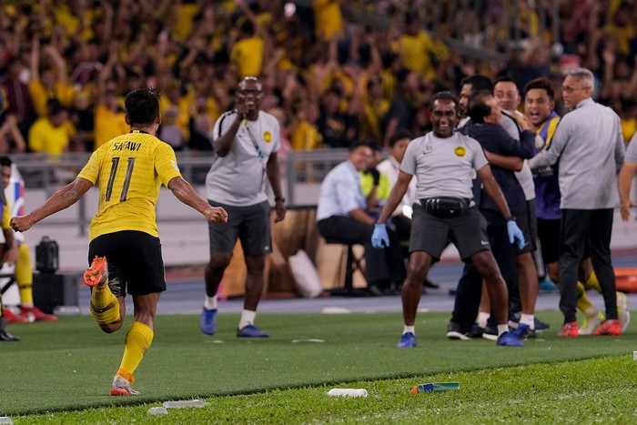 Ngôi sao Malaysia ghi bàn khiến triệu CĐV Việt Nam sững sờ từng làm điều tương tự với Son Heung-min và U23 Hàn Quốc - Ảnh 1.