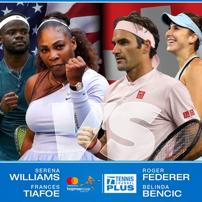 Lần đầu tiên trong lịch sử, Roger Federer đối đầu Serena Williams - Ảnh 6.