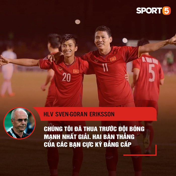 Tuần qua họ nói gì: HLV Eriksson thừa nhận thua tâm phục Việt Nam, Mourinho gọi học trò là chó điên - Ảnh 1.