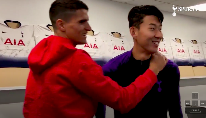 Video chào mừng Son Heung-min trở lại Tottenham được người hâm mộ ồ ạt thả tim - Ảnh 2.