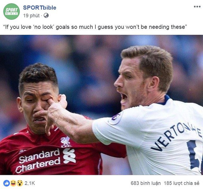 Móc mắt Firmino man rợ, trung vệ Tottenham hứng mưa gạch đá - Ảnh 6.