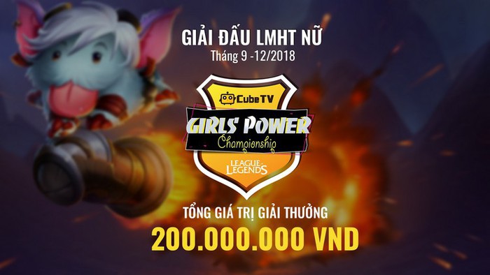 Xuất hiện giải đấu LMHT giành cho nữ với tổng giải thưởng 200 triệu đồng - Ảnh 1.