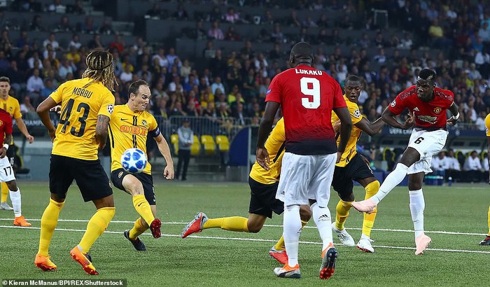 Pogba tỏa sáng với cú đúp, Man United thắng đậm đại diện Thụy Sĩ tại Champions League - Ảnh 3.