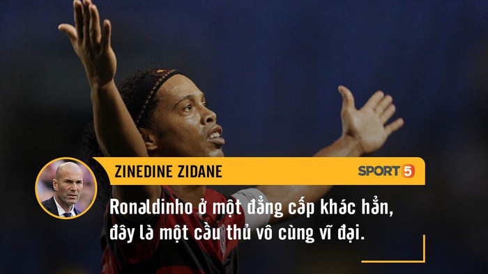Bạn có biết những cầu thủ giỏi nhất thế giới nói gì về Ronaldinho - Ảnh 6.