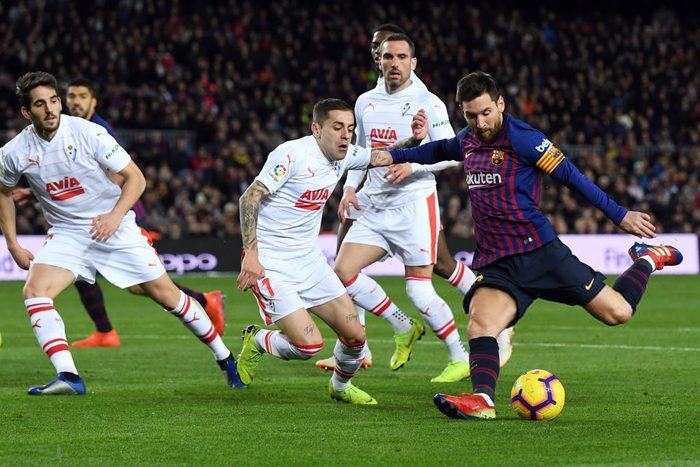 Barca đại thắng trong ngày Messi ghi bàn thứ 400 tại La Liga, Real chật vật chen chân vào top 4 - Ảnh 5.