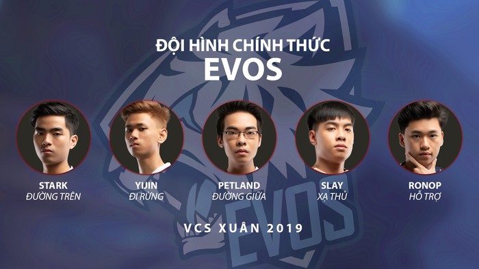 EVOS, FFQ công bố đội hình, sẵn sàng cho VCS mùa xuân 2019 - Ảnh 1.