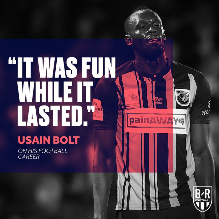 Tia chớp đen Usain Bolt chính thức từ bỏ giấc mơ trở thành cầu thủ bóng đá - Ảnh 1.