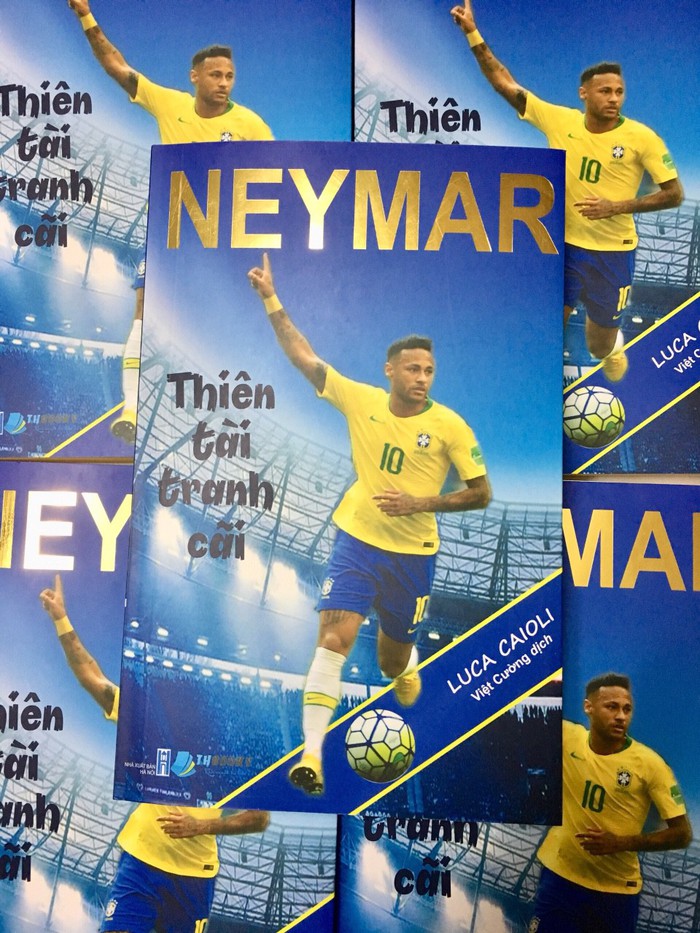 Phát hành sách Neymar, thiên tài tranh cãi - Ảnh 2.