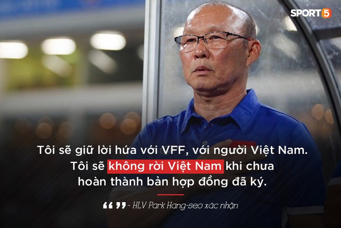 Tuần qua họ nói gì: HLV Park Hang-seo khẳng định sẽ không rời Việt Nam - Ảnh 10.