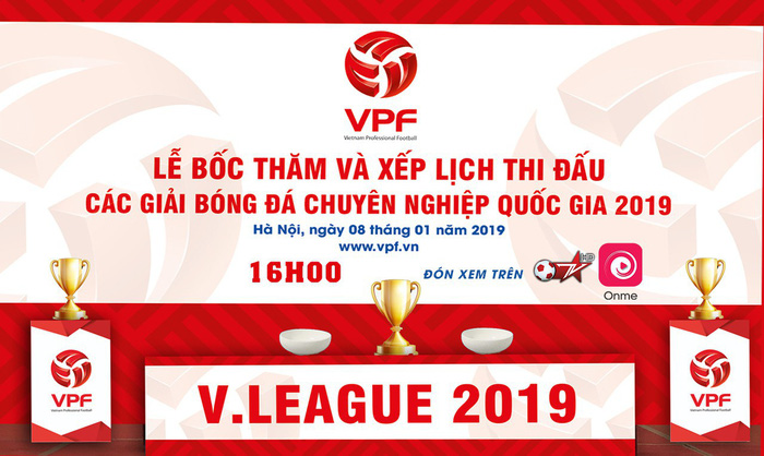 Chiều nay 8/1, trực tiếp lễ bốc thăm và xếp lịch thi đấu V.League 2019 - Ảnh 1.