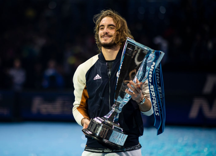 Ngược dòng thắng kịch tính, hot boy quần vợt đăng quang ATP Finals 2019 - Ảnh 6.