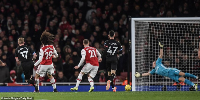 De Bruyne tỏa sáng, Man City dễ dàng đánh bại Arsenal trong trận cầu tâm điểm vòng 17 Ngoại hạng Anh - Ảnh 4.