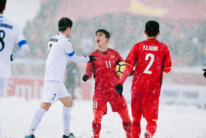 Mạnh gắt cảnh giác với tuyết trắng khi cùng Hà Nội FC đến Trung Quốc đá cúp châu Á - Ảnh 2.