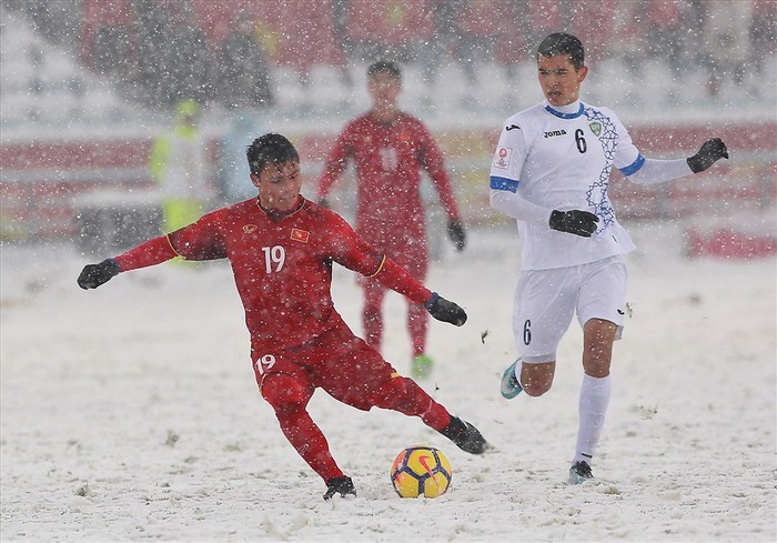 Mạnh gắt cảnh giác với tuyết trắng khi cùng Hà Nội FC đến Trung Quốc đá cúp châu Á - Ảnh 3.