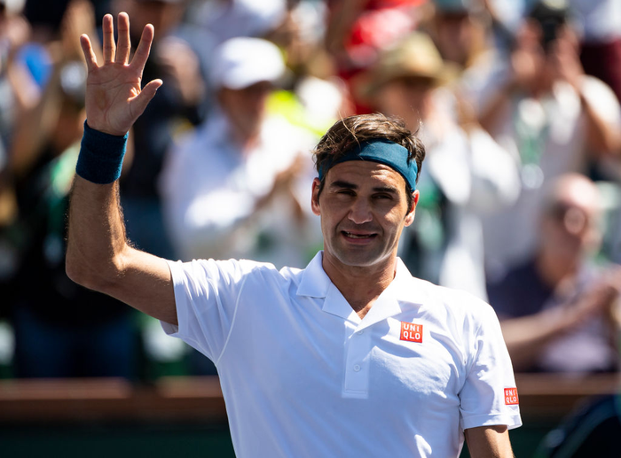 Federer ghi điểm khiến tỷ phú Bill Gates trầm trồ, sẽ đại chiến Nadal ở bán kết Indian Wells - Ảnh 1.
