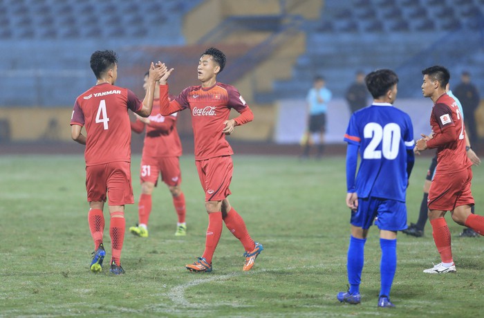 Đức Chinh nổ súng, U23 Việt Nam thắng tưng bừng trước thềm vòng loại U23 châu Á 2020 - Ảnh 3.