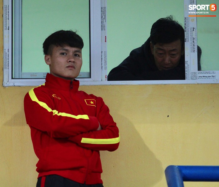 Quang Hải, Văn Hậu làm quân sư cho HLV Park Hang-seo ở trận đấu với U23 Đài Loan - Ảnh 4.