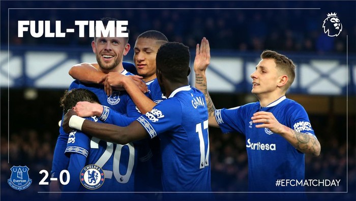 Everton 2-0 Chelsea: Thua đau trên sân khách, The Bleus lỡ cơ hội vượt mặt Man United - Ảnh 2.