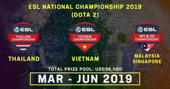 ESL Asia mở rộng hệ thống giải đấu Dota 2 National Championship sang Thái Lan, Việt Nam - Ảnh 1.