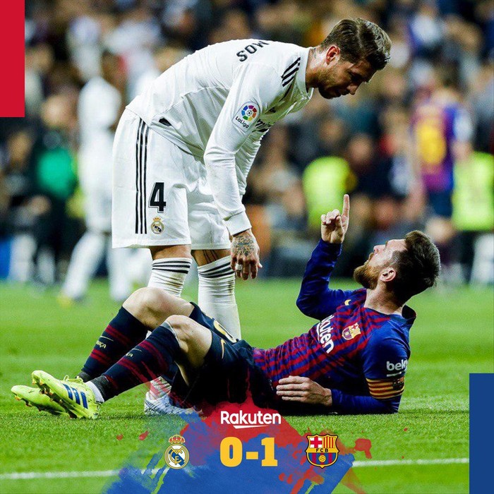 Đội trưởng Real Madrid ăn đòn sau khi liên tục chơi xấu với Messi - Ảnh 5.