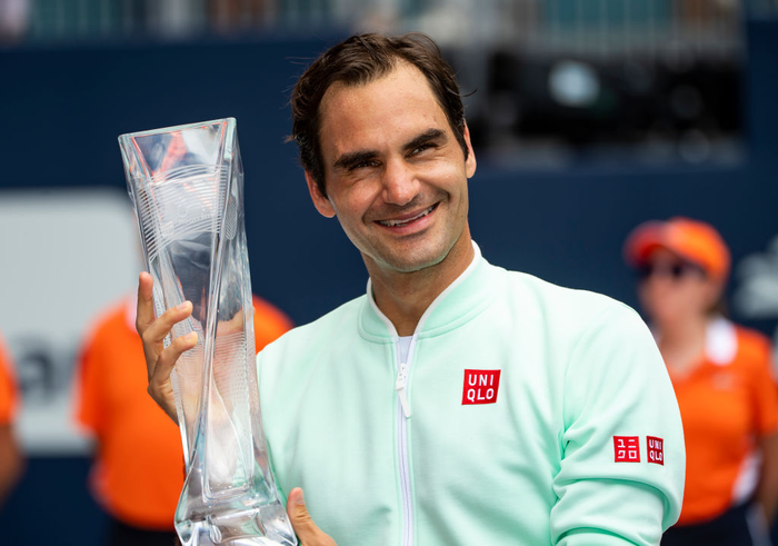 Khiến đương kim vô địch từ bỏ vũ khí, Federer vô địch Miami Open để giành danh hiệu thứ 101 - Ảnh 8.