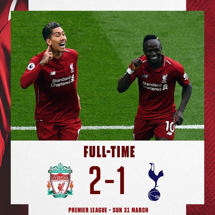 Liverpool 2-1 Tottenham: Giành chiến thắng vất vả nhờ bàn phản lưới ở phút 90, Liverpool đòi lại ngôi đầu Ngoại hạng Anh - Ảnh 4.