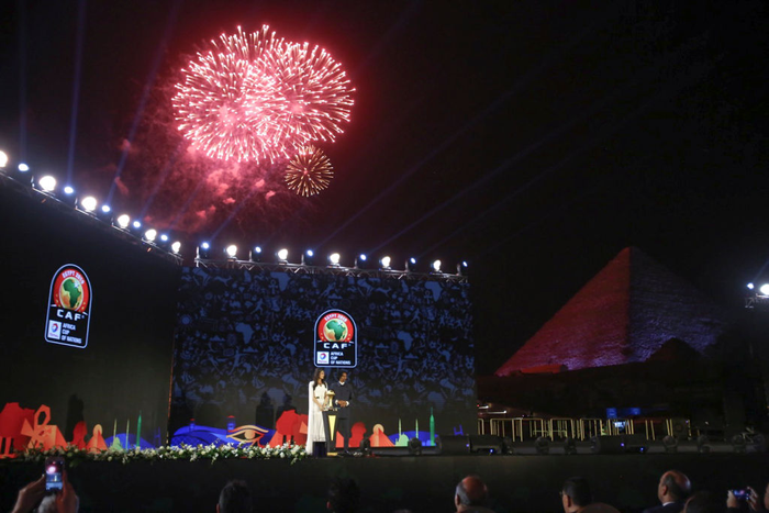 Cận cảnh buổi lễ bốc thăm giải đấu số 1 lục địa đen siêu hoành tráng của chủ nhà Ai Cập - Ảnh 4.
