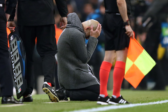 Pep Guardiola bảo vệ chiến thuật khiến Man City bị Tottenham loại khỏi Champions League - Ảnh 1.