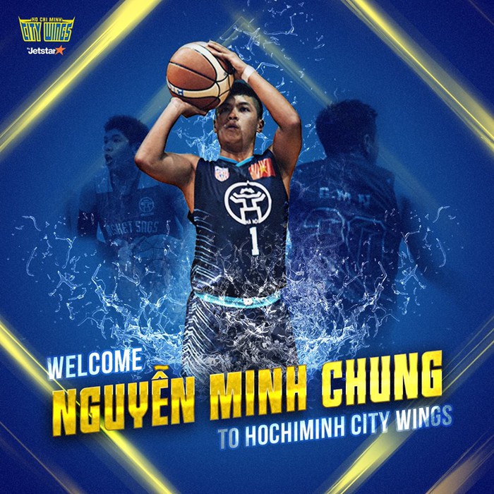 Nguyễn Minh Chung chính thức khoác áo Hochiminh City Wings tại VBA 2019 - Ảnh 1.