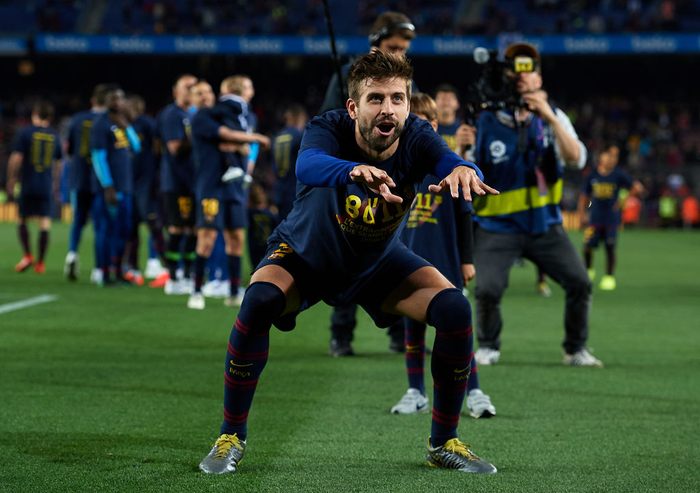 Messi lại hóa siêu anh hùng, Barcelona nâng cúp vô địch La Liga trước 3 vòng đấu - Ảnh 8.