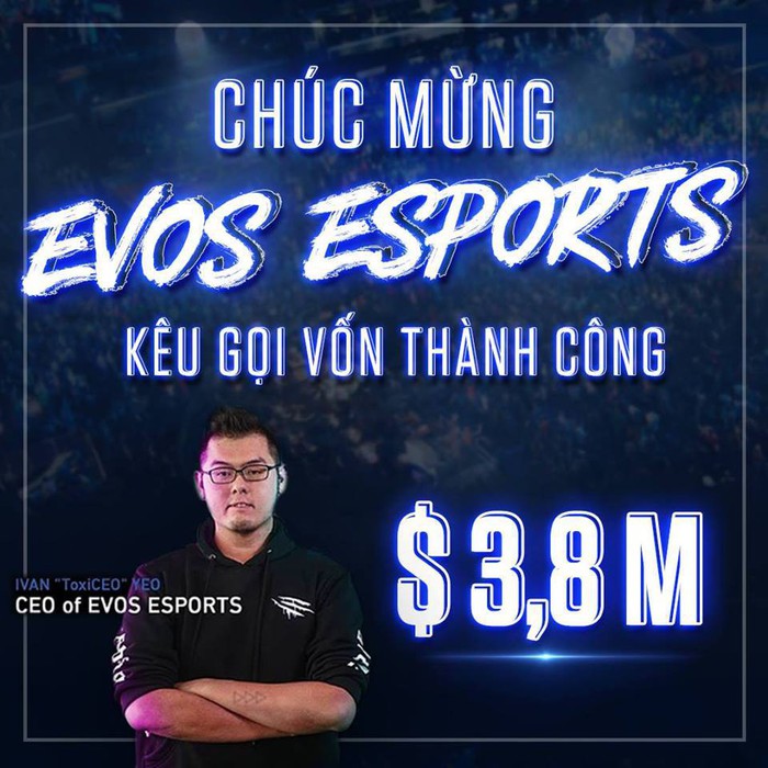 Chính thức: EVOS Esports nhận được khoản đầu tư siêu khủng từ các tổ chức hàng đầu Đông Nam Á - Ảnh 1.