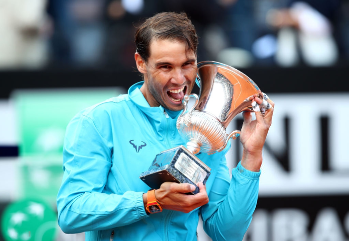 Trả nợ thành công Djokovic, Nadal vô địch Rome Masters và đạt cột mốc kỷ lục mới - Ảnh 2.