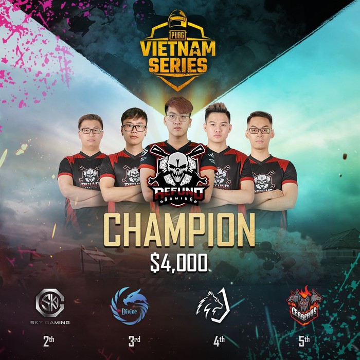Khẳng định vị thế số 1 Việt Nam, Refund Gaming chính thức lên ngôi vô địch PUBG Vietnam Series - Ảnh 1.