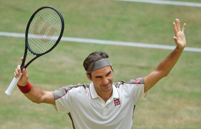 Federer nối dài kỷ lục vô địch Halle Open, đạt cột mốc chưa tay vợt nào với tới trong năm 2019 - Ảnh 4.