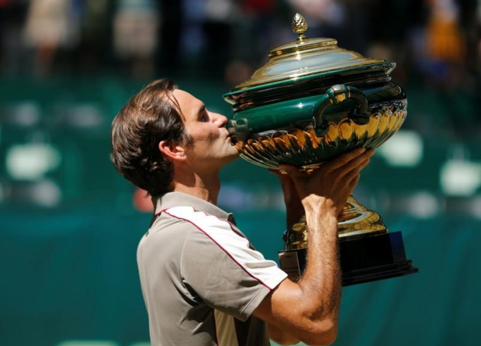 Federer nối dài kỷ lục vô địch Halle Open, đạt cột mốc chưa tay vợt nào với tới trong năm 2019 - Ảnh 5.