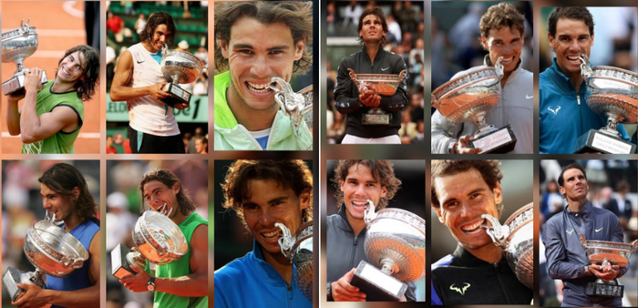 Nadal vô địch Pháp mở rộng: Đạt cột mốc vô tiền khoáng hậu để đe dọa kỷ lục Grand Slam của Federer - Ảnh 11.