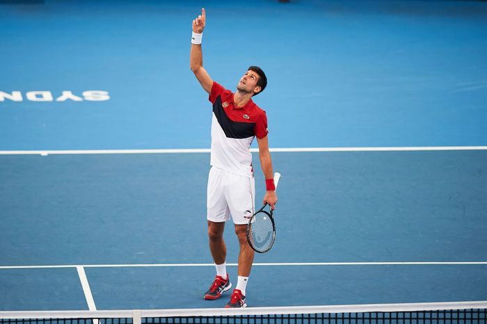 Đáp lời hoa khôi banh nỉ, Djokovic nhận sự cổ vũ cuồng nhiệt để ngược dòng kịch tính giúp Serbia vào bán kết ATP Cup - Ảnh 8.